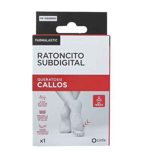 Farmalastic Protetor Subdigital Calos Pé Esquerdo TU 1 un.
