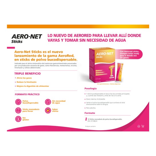 Aero-Net Sticks 12x2g