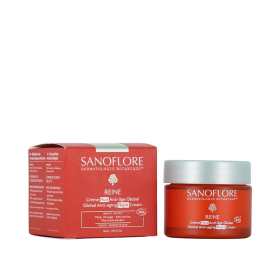Sanoflore Reine Creme de Noite Antienvelhecimento Global Bio 50 ml