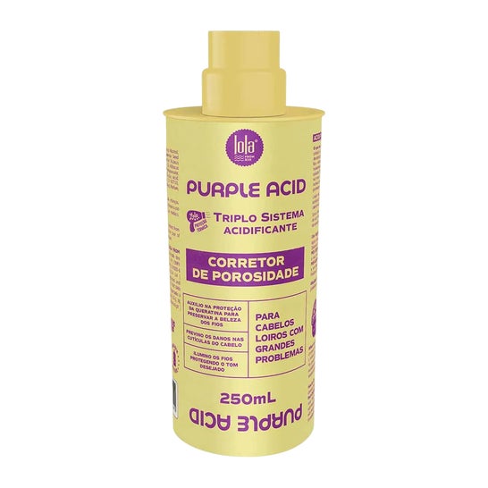 Lola Cosmetics Purple Acid Creme Capilar Antiporosidade 250 ml