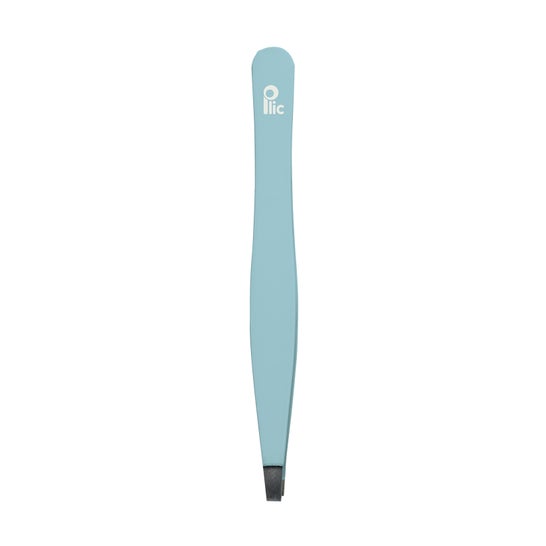 Plic Eco Pinça Ponta Reta Azul 1 Unidade