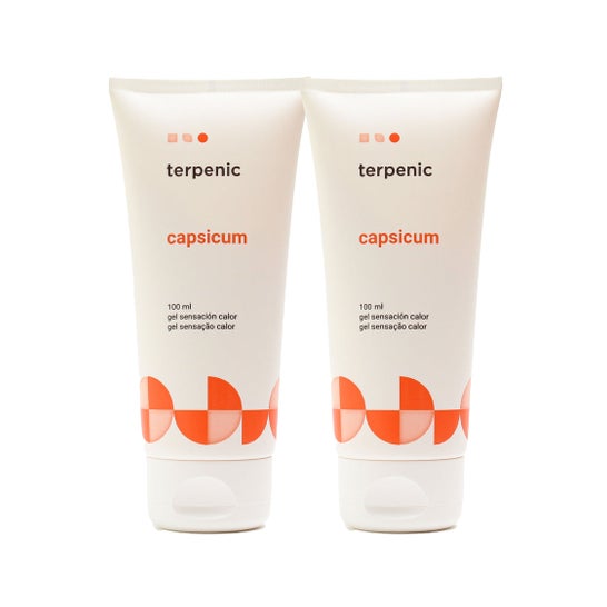 Terpenic Gel Capsicum Sensação Calor 2x100 ml
