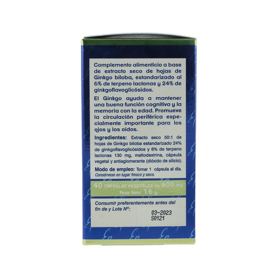 Tongil Estado Puro Ginkgo 40 Cápsulas