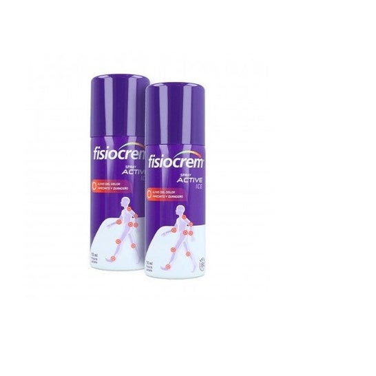 Fisiocrem Pack Spray Active Ice 2x150ml