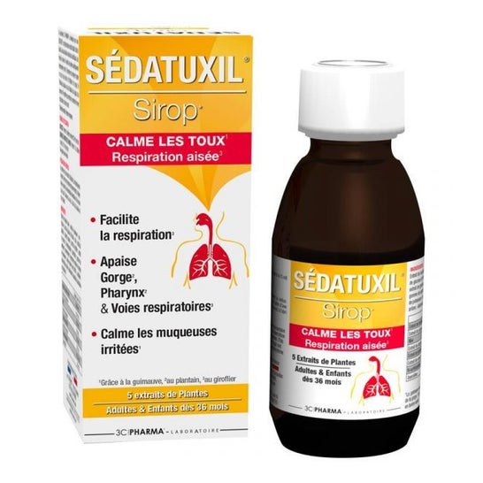 3C Pharma - Xarope de Sedatuxil 125ml