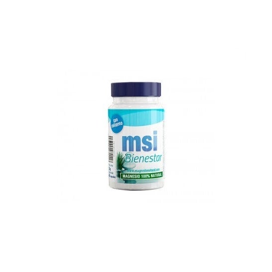 MSI Wellness Natural Magnésio com colágeno 60cáps
