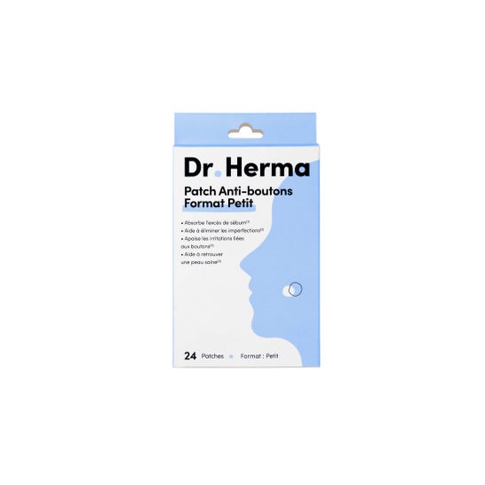 Dr. Herma Patch Anti-espinhas Tamanho Pequeno 24 Unidades
