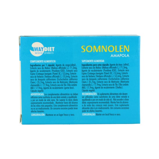 Waydiet Somnolem Poppy 30caps