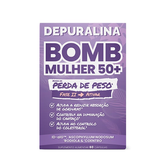Depuralina Bomb Mujer 50+ 60caps