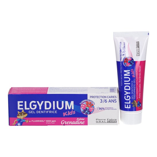 Elgydium Kids Pasta Dentes 3/6 Ans Granadina 50ml