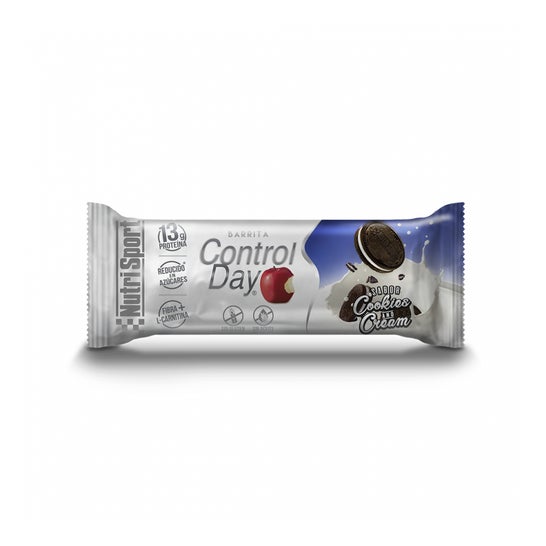 Biscoitos Nutrisport Controlday e Cream Bars 28x44g