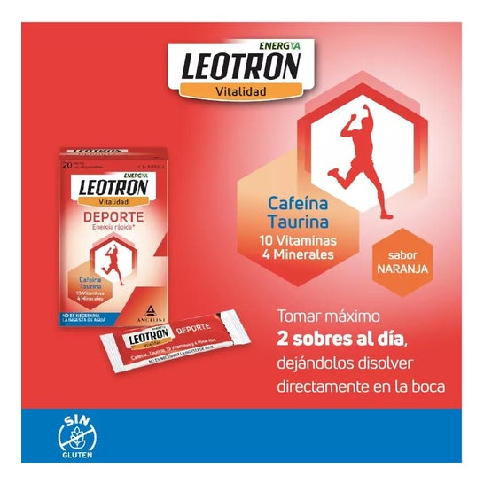 Leotron Orodispersible Sports 20 envelopes Leotron Orodispersible Sports 20 envelopes