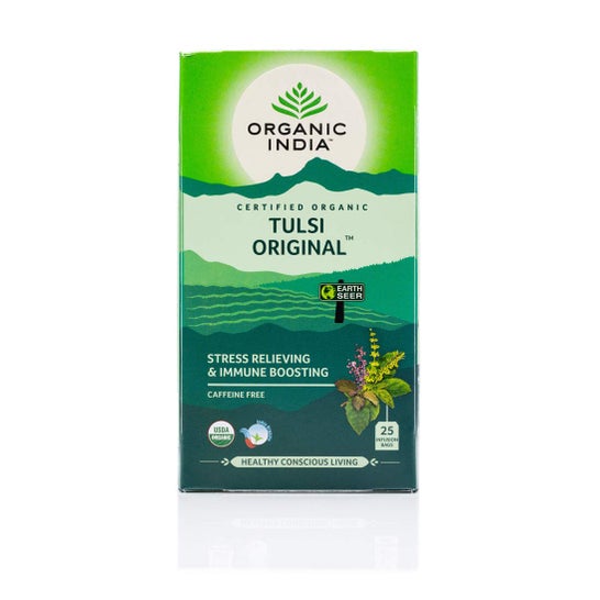 Organic India Bolsas de Té Tulsi Original 25uds