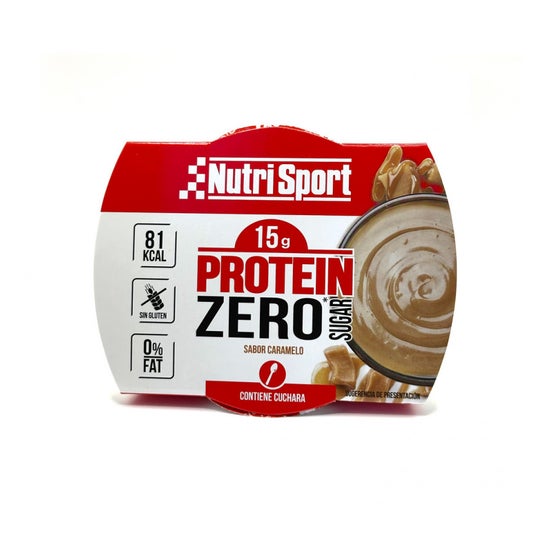 NutriSport Protein Zero Sugar Pudim Caramelo 135g