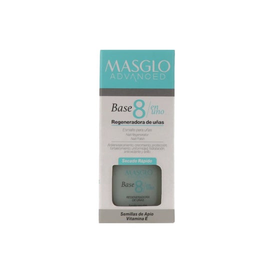 Masglo Base 8 Em 1 Avançada Regeneradora de Unhas 13,5 ml