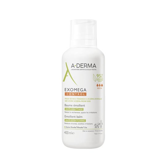 A-Derma Exomega Control Bálsamo Emoliente Pele Atópica 400 ml