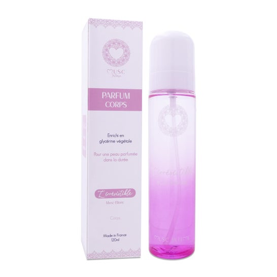 Musc Intime Bruma Corporal L Irresistible Almíscar Branco 120 ml