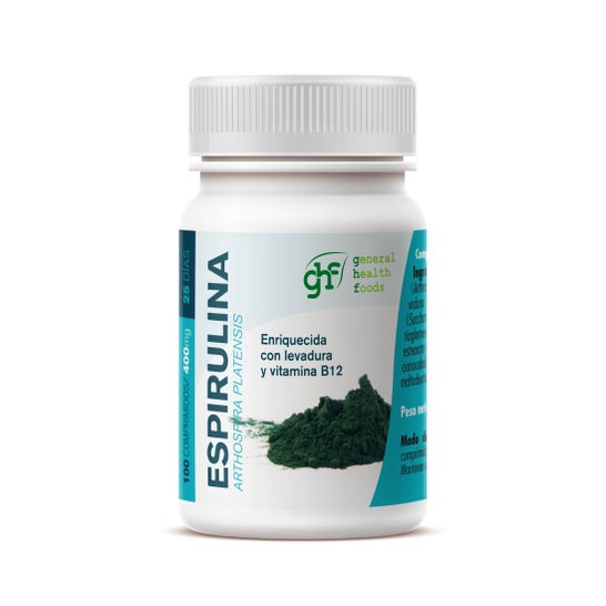 GHF Spirulina 400mg 100comp