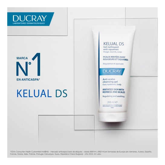 Ducray KelualDS gel de limpeza 200ml