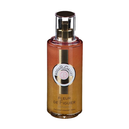 Roger & Gallet Eau Parfumée Pailletée Fleur Figuier Gold 100ml