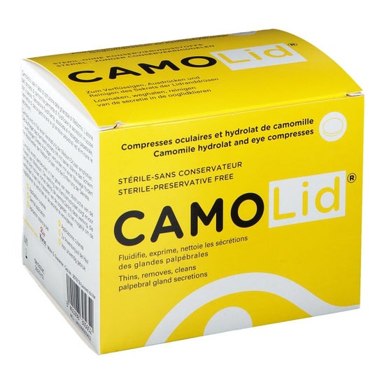 Horus Pharma Camolid Ophthalmic Compresses - Camomila 15 peças