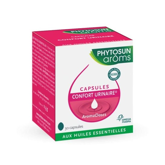 Phytosun Aroms Urinary Comfort Cápsulas Caixa de 30