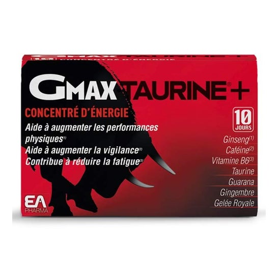 EA Pharma - Gmax-Taurina 30 ampolas conjunto de 2