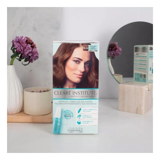 Color Clinuance 5.34 castanha clara brilhante Color Clinuance 5.34 castanha clara brilhante