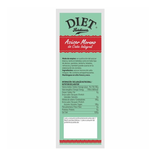 Diet-Radisson Sugar Integal 500g