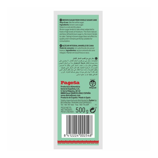 Diet-Radisson Sugar Integal 500g