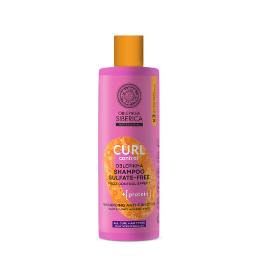 Natura Siberica Oblepikha Champô Sem Sulfatos Curl Control 400ml