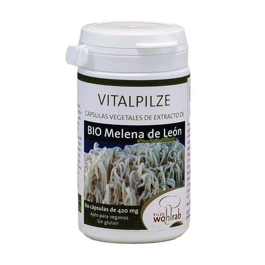 Pilze Wolhrab Melena Leon Bio 420mg 60caps