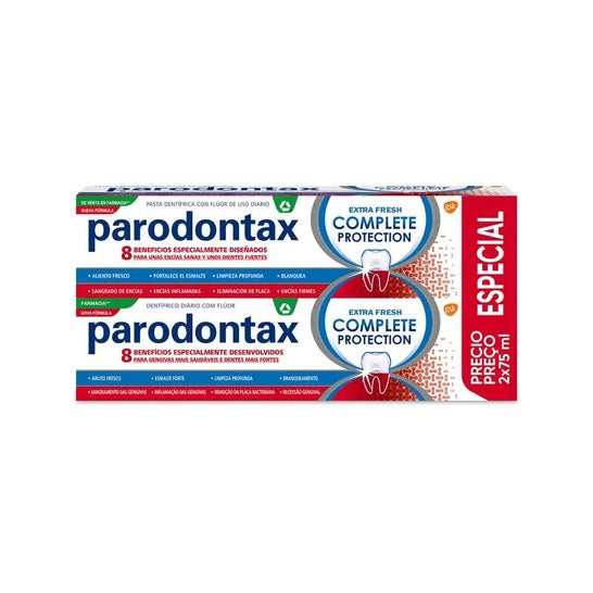 Parodontax Extra Fresco Completo Prot 75 Ml Duplo Parodontax Extra Fresco Completo Prot 75 Ml Duplo