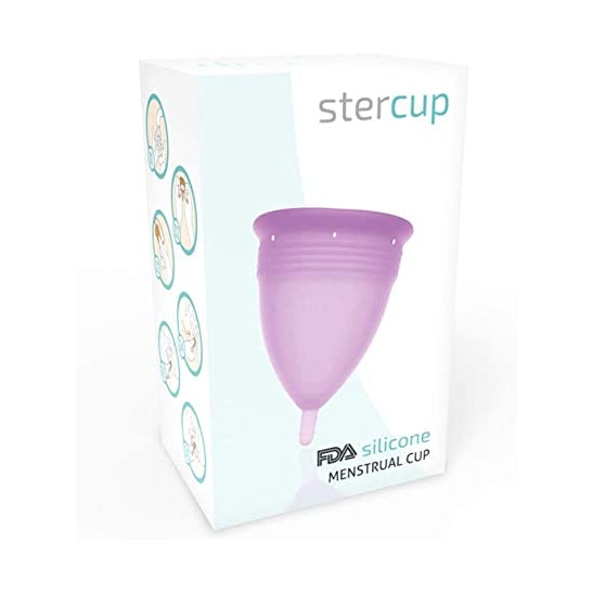 Stercup Copo Menstrual Silicone T-S Lilac 1pc