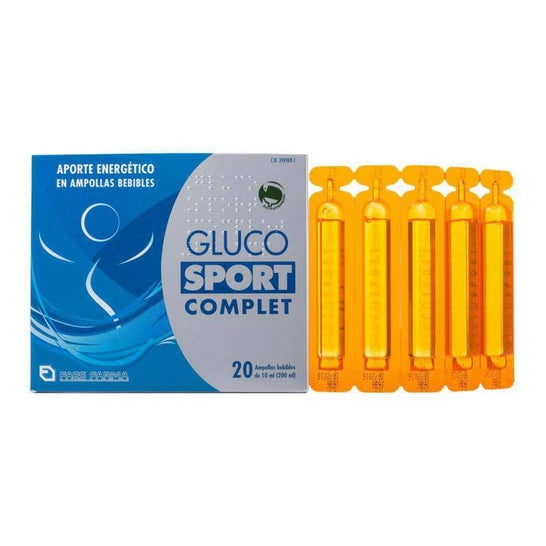 Gluco Sport Complet 20amp bebíveis