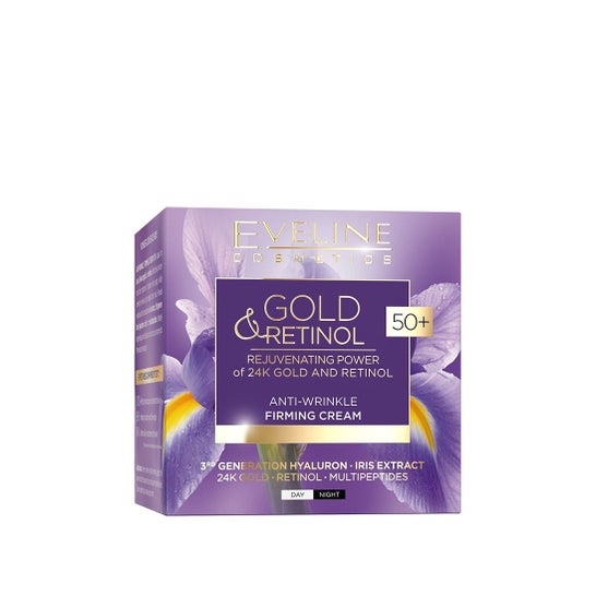 Eveline Cosmetics Gold Retinol 50+ Creme Antirrugas Firmad 50 ml