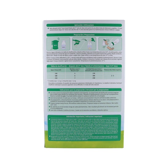 Leite de cabra Holle Infantil 2 Eco 6M 400g