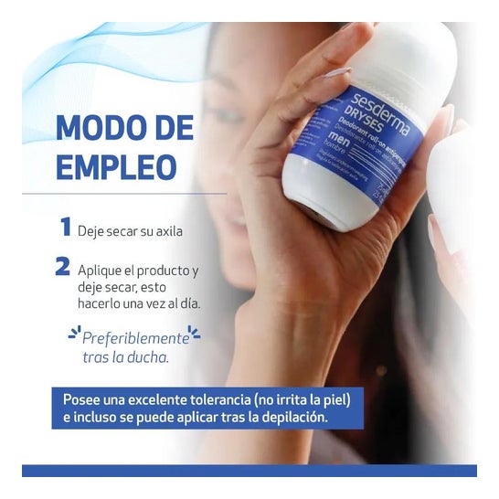 Sesderma Dryses Hombre Desodorante Antitranspirante 2x75ml Sesderma Dryses Hombre Desodorante Antitranspirante 2x75ml