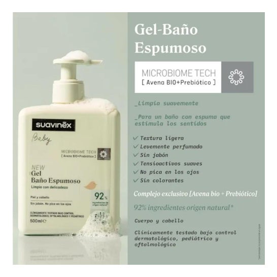 Suavinex Gel-Champô Espumoso 750ml Suavinex Gel-Champô Espumoso 750ml