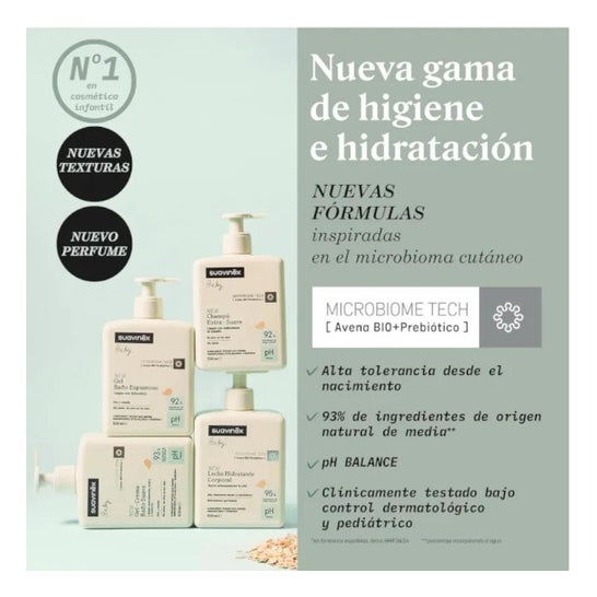 Suavinex Gel-Champô Espumoso 750ml Suavinex Gel-Champô Espumoso 750ml