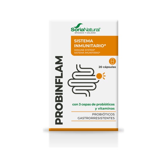 Soria Natural Probinflan 20caps