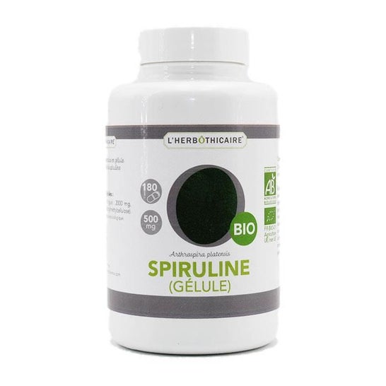 L'Herbothicaire Spirulina 500mg 180caps