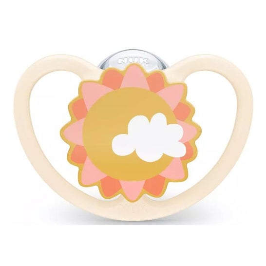 Nuk Space Silicone Pacifiers 18-36M 2pc Nuk Space Silicone Pacifiers 18-36M 2pc