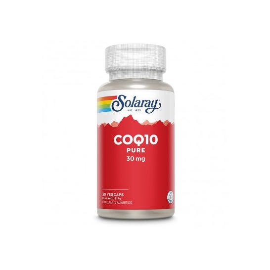 Solaray Pure CoQ10 30mg 30 cápsulas