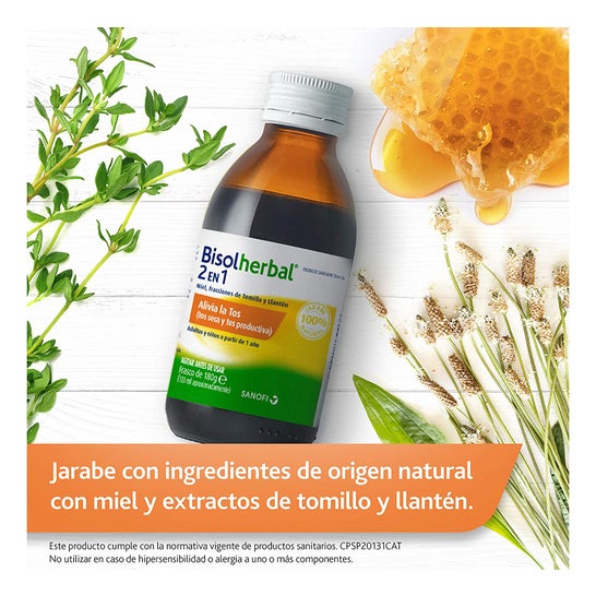 Bisolherbal 2 em 1 Xarope 180 g