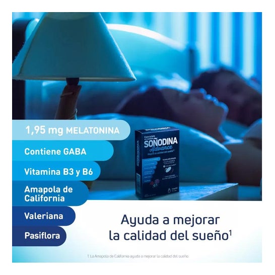 Angelini Natura Soñodina Advance 60 comprimidos Angelini Natura Soñodina Advance 60 comprimidos