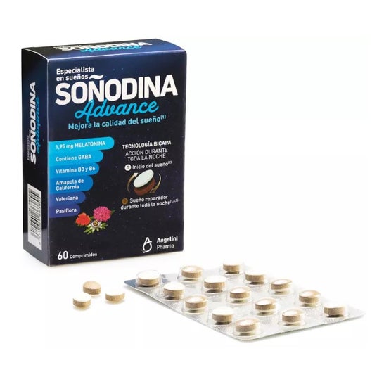 Angelini Natura Soñodina Advance 60 comprimidos Angelini Natura Soñodina Advance 60 comprimidos