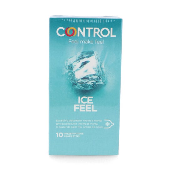 Controle de Preservativos Ice Feel 10 pcs