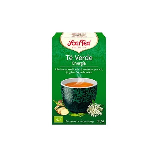 Yogi Tea Green Tea energizado 17 saquetas