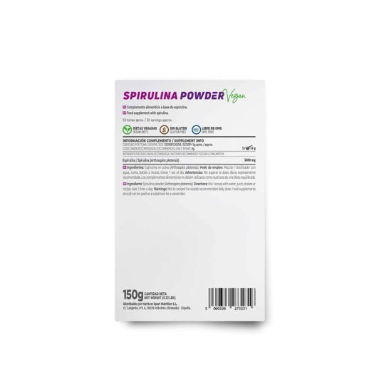 HSN Espirulina en Polvo 100% Pura 150g